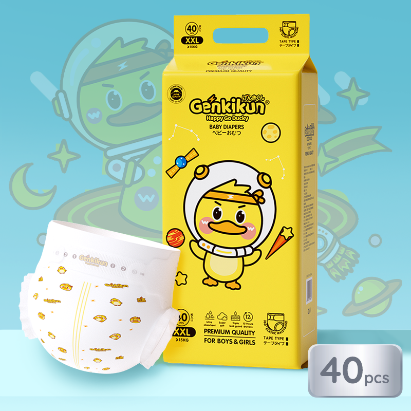 Grosir Popok Bayi 3D Elastis yang Dapat Disesuaikan Popok Sekali Pakai Premium dengan Soft Fit dari Pemasok