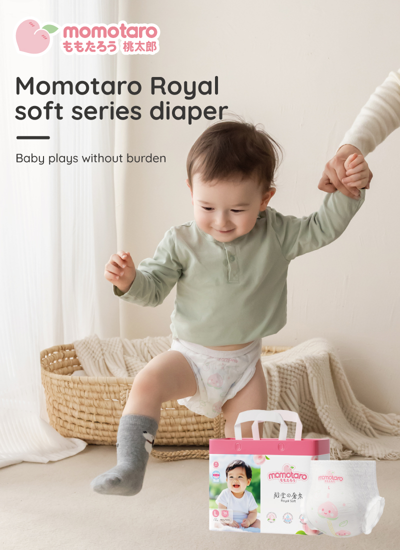 Popok Bayi Lembut Momotaro Royal