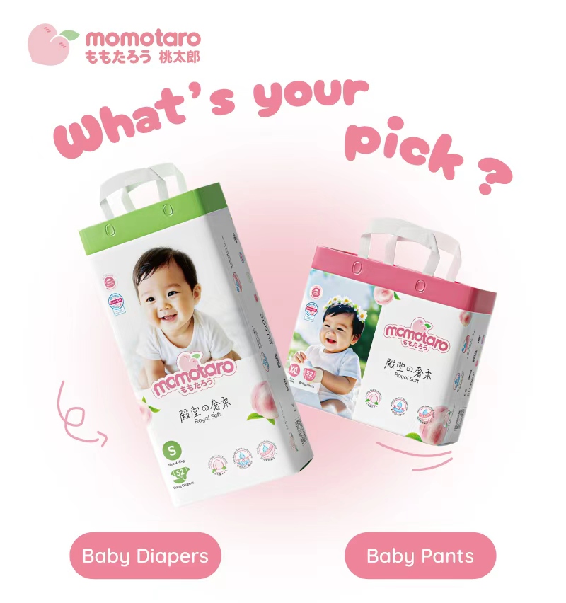 Popok Bayi & Celana Bayi Momotaro —— Manakah Pilihan Terbaik untuk Pasar Anda?